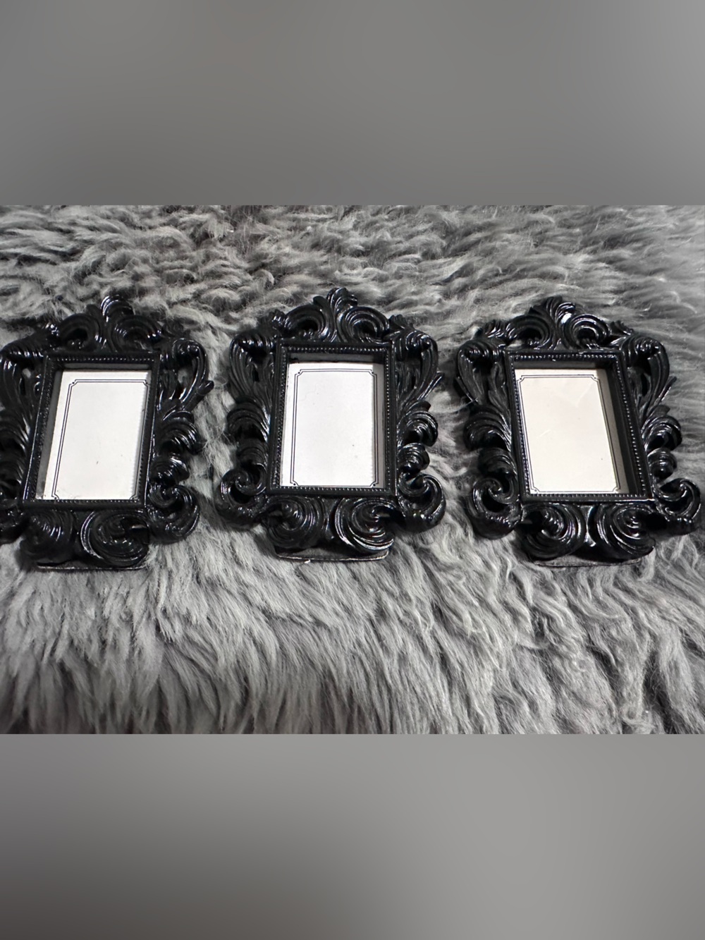 Tiny Black Decorative Wall Frame Set - Stylish Home Wall Decor